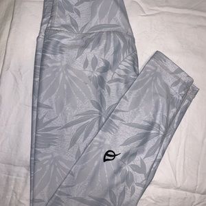 Ptula leggings palm leaves